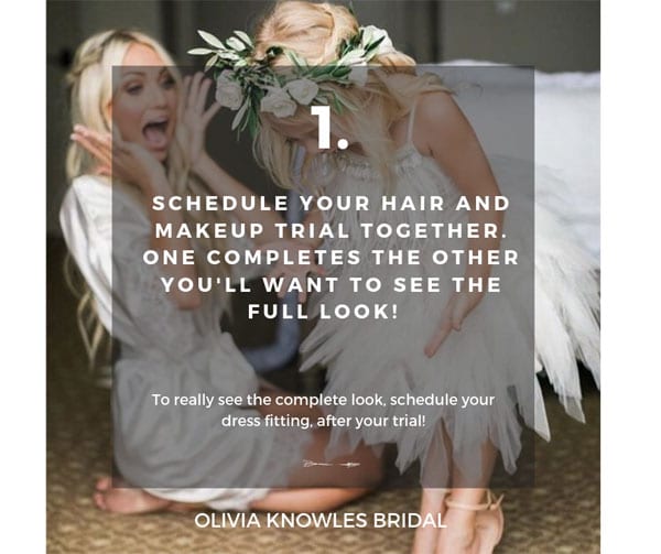 Bridal Hair Tip 1